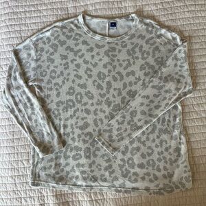 Leopard Print knit top